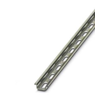 2m l forzinket mm 2 12 2 4 huller med 5 5 ns15 din-skinne