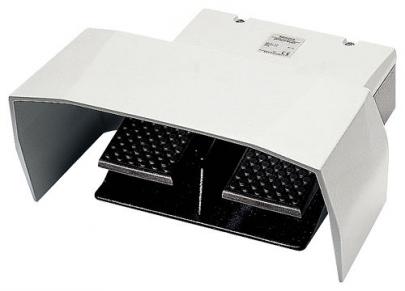 ip65 hus metal sning l uden cover med 2-pedal fodpedal momentary-kontakt