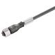 1264210500 meter 5 lige hun 4-pin m12 pvc lerkabel f