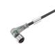 led meter 3 vinklet hun 4-pin m12 pvc lerkabel f