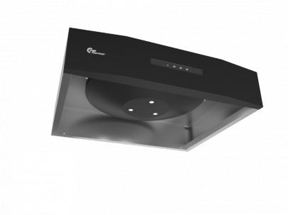 hygrostat med sort l st rustfri mm 128 jde h centralventilation - airgrip