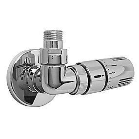 krom venstre rumtermostat med ventil bende vinkell 2 1 t ventils rum corner kriss