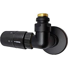 sort jre h rumtermostat med ventil bende vinkell 2 1 ventil plus rum corner kriss