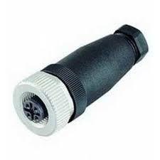 v1-g-bk - 4poler lige m12 stik s l