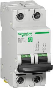 ul1077 500vdc c-karakteristik 2p 10a c60h-dc multi9 automatsikring