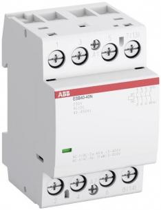 dc ac 12v nding styresp ac 400v grader 55 ved 40a ac-1 4no 4-polet installationskontaktor