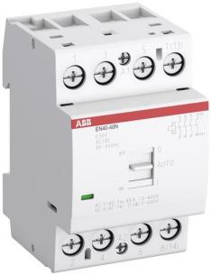 dc ac 24v nding styresp man-o-aut omskifter manuel med ac 400v grader 55 ved 40a ac-1 2no 2-polet installationskontaktor