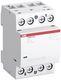 dc ac 12v nding styresp ac 400v grader 55 ved 63a ac-1 4no 4-polet installationskontaktor