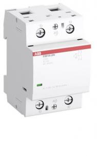 dc ac 24v nding styresp ac 400v grader 55 ved 100a ac-1 2no 2-polet installationskontaktor