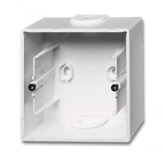 ramme uden leveres modul 1 hvid mat underlag abb-basic55