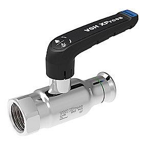 st�l rustfrit muffe-press dn25 h�ndtag med x28mm 1 kuglehane xpress vsh