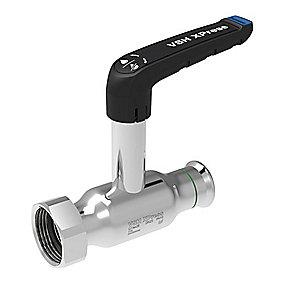 st�l rustfrit oml�ber-press dn20 h�ndtag og spindel h�j med x22mm 4 3 kuglehane xpress vsh