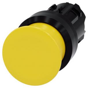 mm 30 gul plastik rund mm 22 paddetrykknap