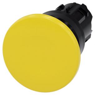 mm 40 gul plastik rund mm 22 paddetrykknap