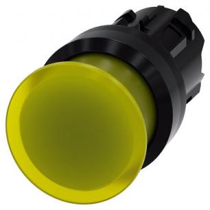 mm 30 gul plastik rund mm 22 paddehattetryk belyst