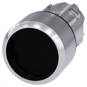 jet forh ring front sort skinnede metal rund mm 22 trykknap