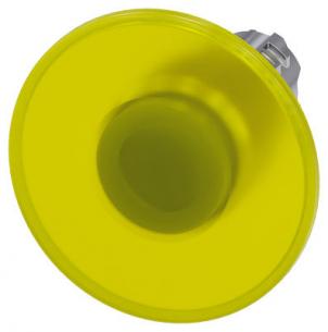 sende l mm 60 gul skinnede metal rund mm 22 paddehattetryk belyst