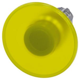 mm 60 gul skinnede metal rund mm 22 paddehattetryk belyst