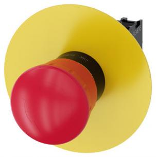 skrue nc 1 holder med inskription uden bagplade gul med mm 40 d r trykknap paddetryk dstop n