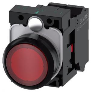 fjeder dc ac v 24 led integreret med modul led nc 1 holder med flad trykknap d r lystrykknap