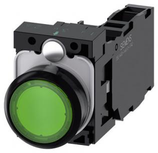 skrue dc ac v 24 led integreret med modul led nc 1 no 1 holder med flad trykknap n gr lystrykknap