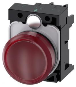 skrue ac v 110 led integreret med modul led holder med glat linse d r indikatorlampe