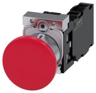 skrue nc 1 no 1 holder med sende l mm 40 d r skinnede metal rund mm 22 paddetrykknap