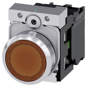 skrue dc ac v 24 led integreret med modul led no 1 holder med flad trykknap dbrun r lystrykknap