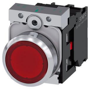 skrue ac v 110 led integreret med modul led nc 1 holder med flad trykknap d r lystrykknap