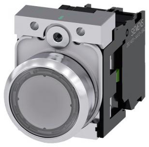 skrue ac v 110 led integreret med modul led no 1 holder med flad trykknap klar lystrykknap