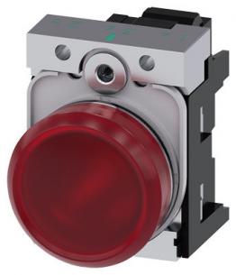 fjeder ac v 110 led integreret med modul led holder med glat linse d r indikatorlampe