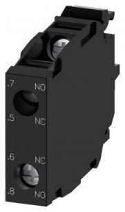 3su1400-1aa10-1ga0 frontplade for skrue forsinket nc 1 rende f no 1 kontaktelementer 2 med kontaktmodul