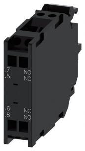frontplade for fjeder forsinket nc 1 rende f no 1 kontaktelementer 2 med kontaktmodul