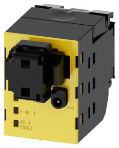 isolationsforskydningssystem and fjeder d r led 1 inputs safe 2 modul as-interface