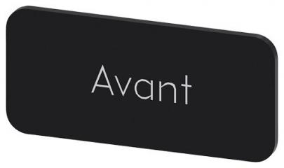 avant inskription font hvid label sort 5x27mm 12 str label holder label til rkningsplade m