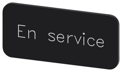 service en inskription font hvid label sort 5x27mm 12 str label holder label til rkningsplade m