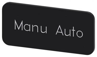 auto manu inskription font hvid label sort 5x27mm 12 str label holder label til rkningsplade m