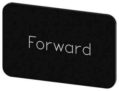 3su1900-0ad16-0dn0 forward inskription font hvid label sort mm 27 x 5 17 str label holder label til rkningsplade m