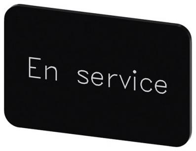 service en inskription font hvid label sort mm 27 x 5 17 str label holder label til rkningsplade m