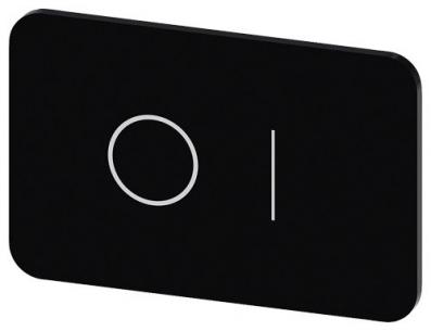 i o symbol grafisk font hvid label sort mm 27 x 5 17 str label holder label til rkningsplade m
