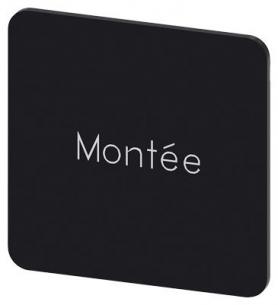 montee inskription font hvid label sort mm 27x27 str label holder label til rkningsplade m