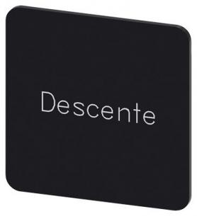 descente inskription font hvid label sort mm 27x27 str label holder label til rkningsplade m