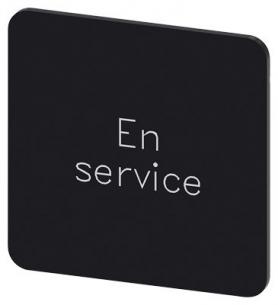 service en inskription font hvid label sort mm 27x27 str label holder label til rkningsplade m