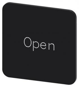 open inskription font hvid label sort mm 22x22 str label hus p limning til rkningsplade m