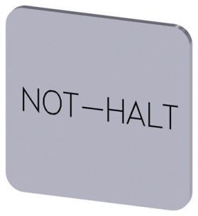 3su1900-0af81-0at0 stop emergency inskription font sort label lv s 22x22mm str label hus p limning til rkningsplade m