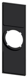 27mm x 27mm plader labeling for sort positioner afbryder 2 22mm koordinatkontakt for holder label