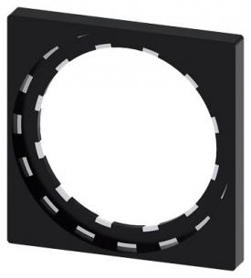 sort design kvadratisk til 22mm ramme enkel