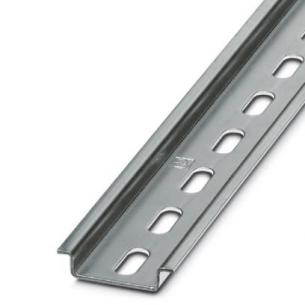 2m l forzinket mm 18 2 5 huller med 5 7 ns35 din-skinne