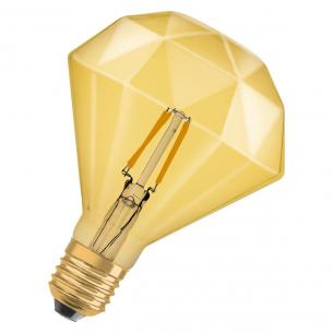 guld e27 40w 825 5w 4 diamond led 1906 vintage osram