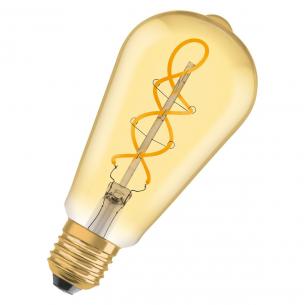 guld e27 25w 820 5w spiral edison led 1906 vintage osram